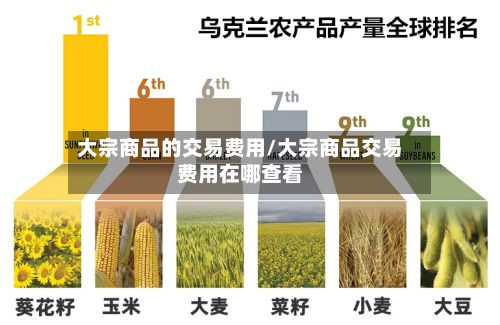 大宗商品的交易费用/大宗商品交易费用在哪查看-第2张图片