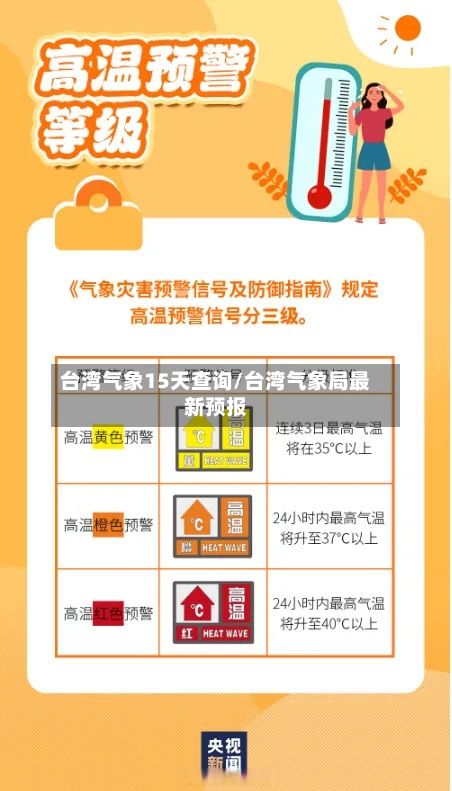 台湾气象15天查询/台湾气象局最新预报