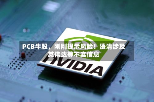 PCB牛股，刚刚提示风险！澄清涉及英伟达等不实信息-第2张图片