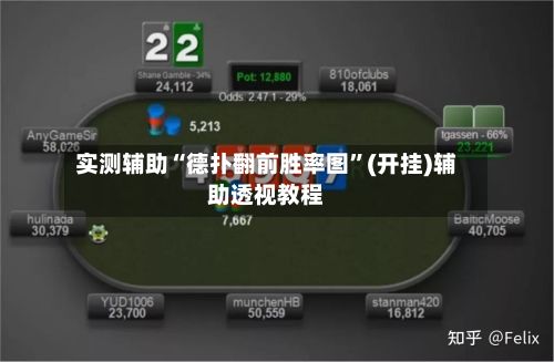 实测辅助“德扑翻前胜率图”(开挂)辅助透视教程-第2张图片