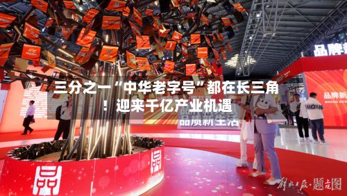 三分之一“中华老字号”都在长三角！迎来千亿产业机遇-第2张图片