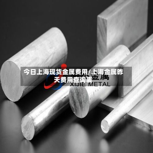 今日上海现货金属费用/上海金属昨天费用查询表