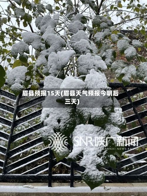 眉县预报15天(眉县天气预报今明后三天)-第3张图片