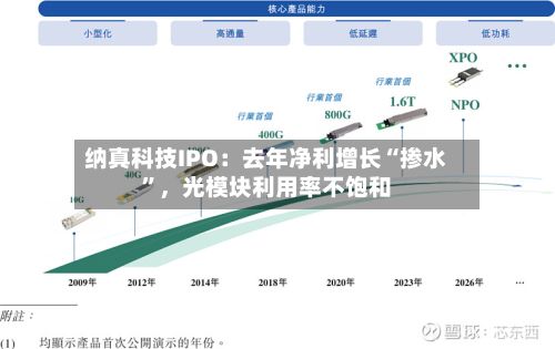 纳真科技IPO：去年净利增长“掺水”	，光模块利用率不饱和-第2张图片