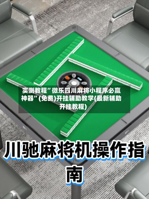 实测教程”微乐四川麻将小程序必赢神器”(免费)开挂辅助教学(最新辅助开挂教程)-第3张图片