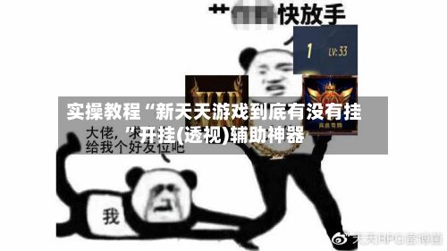实操教程“新天天游戏到底有没有挂	”开挂(透视)辅助神器-第2张图片