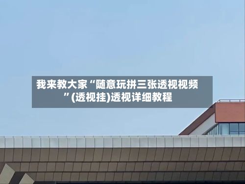 我来教大家“随意玩拼三张透视视频”(透视挂)透视详细教程-第2张图片