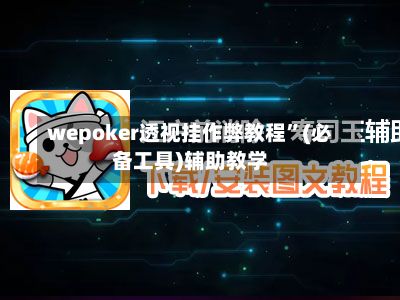 wepoker透视挂作弊教程”(必备工具)辅助教学-第2张图片