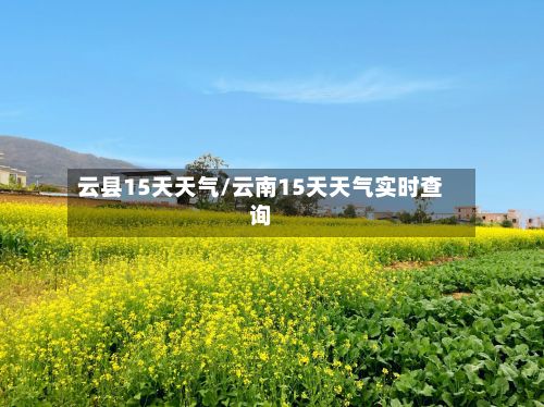 云县15天天气/云南15天天气实时查询