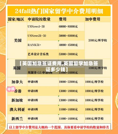 【英国加急签证费用,英国留学加急签证多少钱】-第2张图片