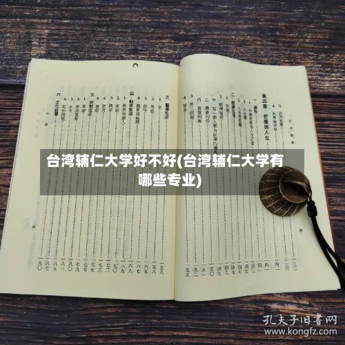 台湾辅仁大学好不好(台湾辅仁大学有哪些专业)-第3张图片