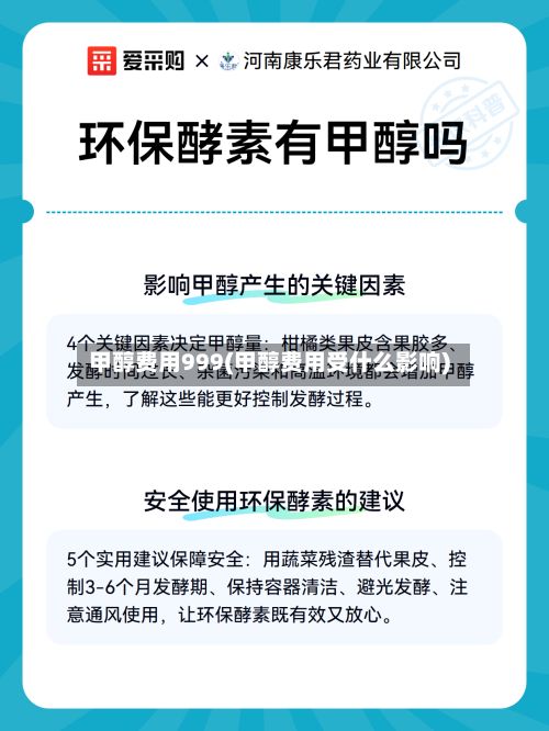 甲醇费用999(甲醇费用受什么影响)