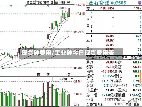 现货硅费用/工业硅今日现货费用表-第3张图片
