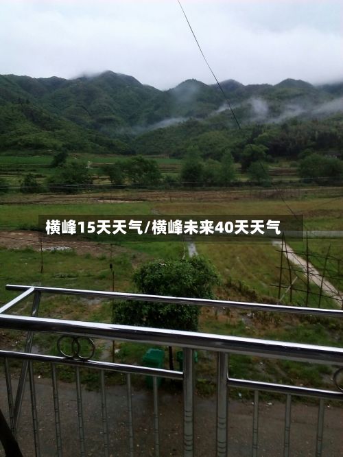 横峰15天天气/横峰未来40天天气-第2张图片