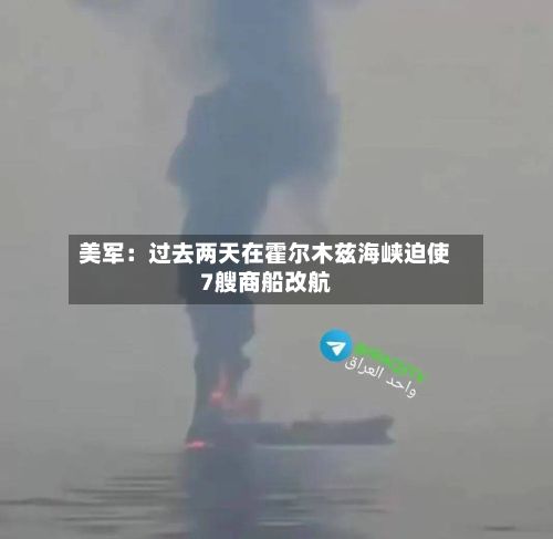 美军：过去两天在霍尔木兹海峡迫使7艘商船改航