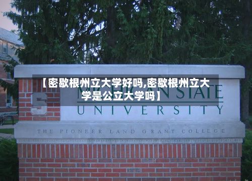 【密歇根州立大学好吗,密歇根州立大学是公立大学吗】