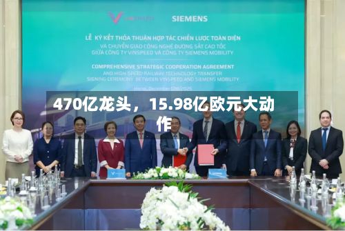 470亿龙头，15.98亿欧元大动作-第2张图片