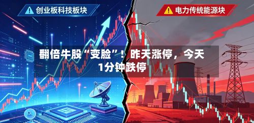 翻倍牛股“变脸”！昨天涨停	，今天1分钟跌停-第3张图片