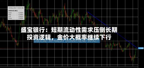 盛宝银行：短期流动性需求压倒长期投资逻辑	，金价大概率继续下行-第2张图片