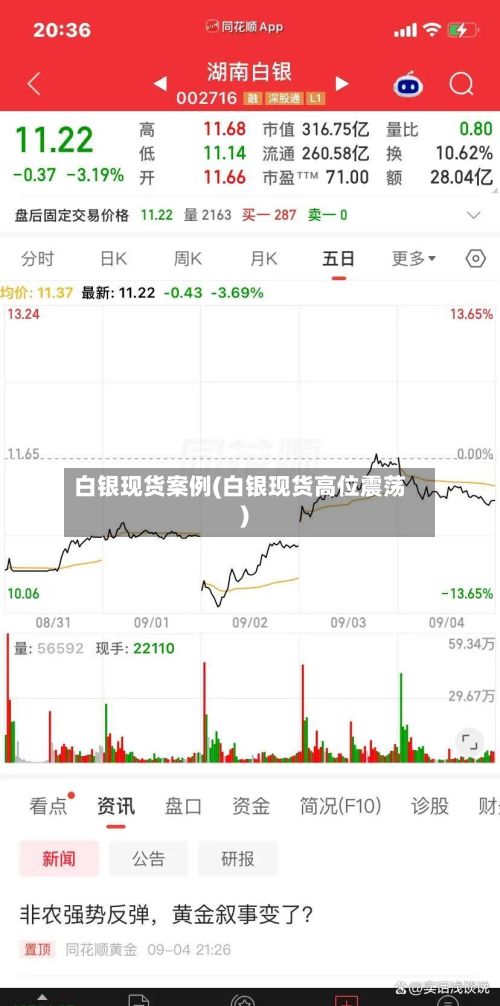 白银现货案例(白银现货高位震荡)