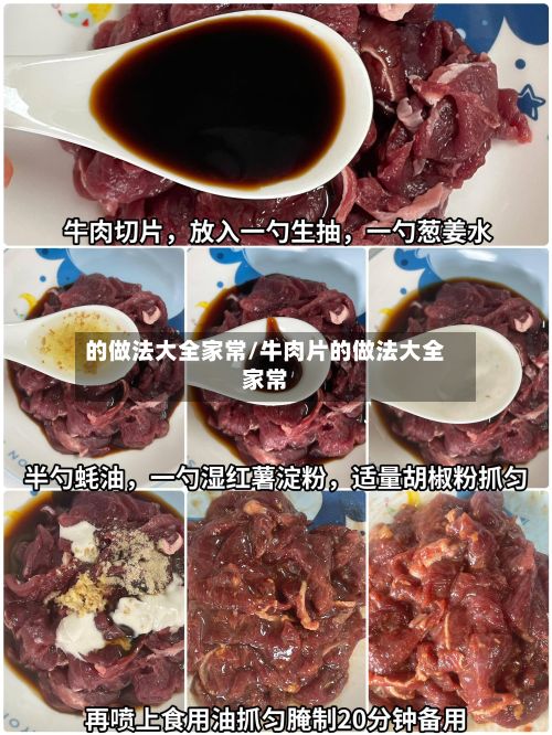 的做法大全家常/牛肉片的做法大全家常