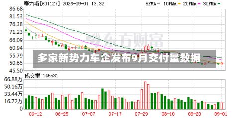 多家新势力车企发布9月交付量数据-第2张图片