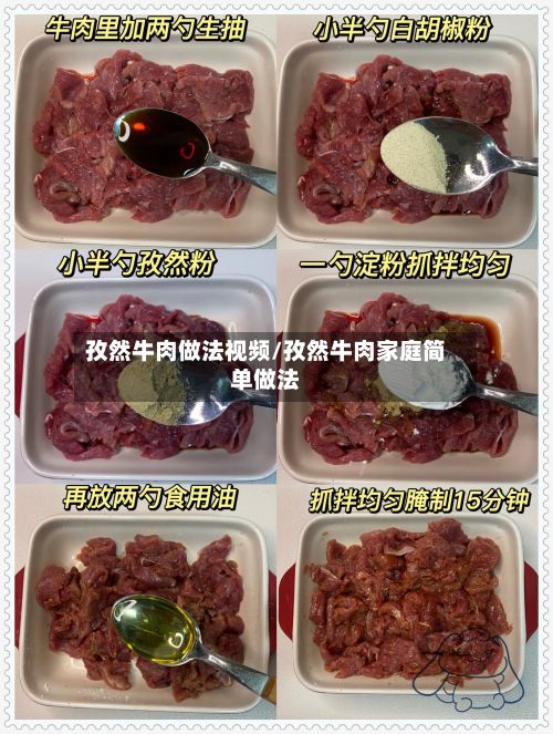 孜然牛肉做法视频/孜然牛肉家庭简单做法-第2张图片