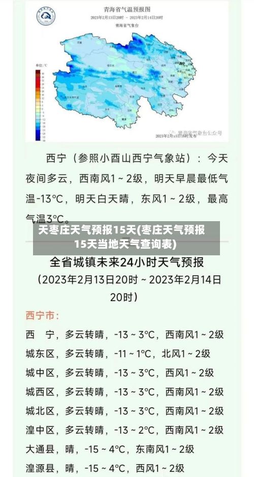 天枣庄天气预报15天(枣庄天气预报15天当地天气查询表)-第3张图片