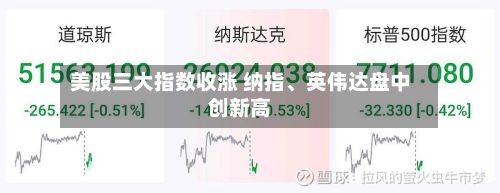 美股三大指数收涨 纳指、英伟达盘中创新高-第2张图片