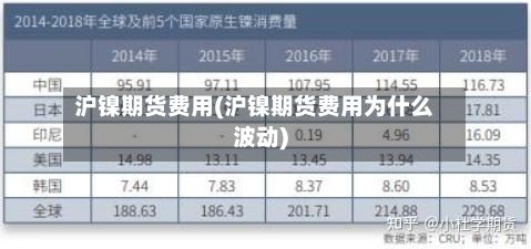 沪镍期货费用(沪镍期货费用为什么波动)-第2张图片