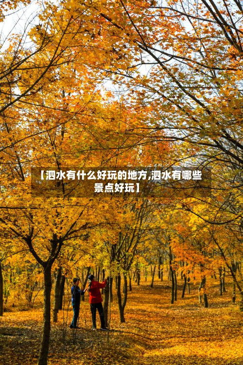 【泗水有什么好玩的地方,泗水有哪些景点好玩】