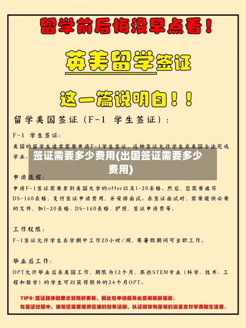 签证需要多少费用(出国签证需要多少费用)-第2张图片