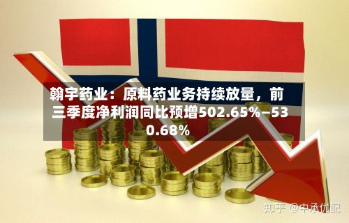 翰宇药业：原料药业务持续放量，前三季度净利润同比预增502.65%—530.68%-第3张图片
