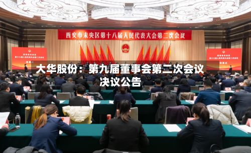 大华股份：第九届董事会第二次会议决议公告