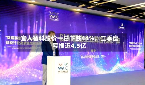 宜人智科股价一日下跌44%	，二季度亏损近4.5亿-第2张图片