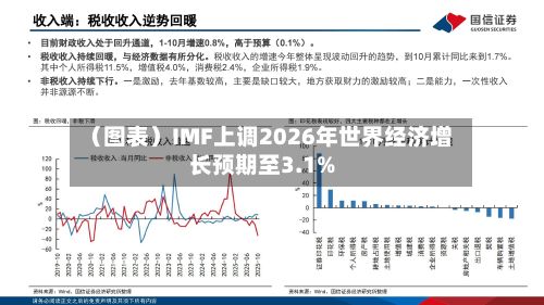 （图表）IMF上调2026年世界经济增长预期至3.1%-第3张图片