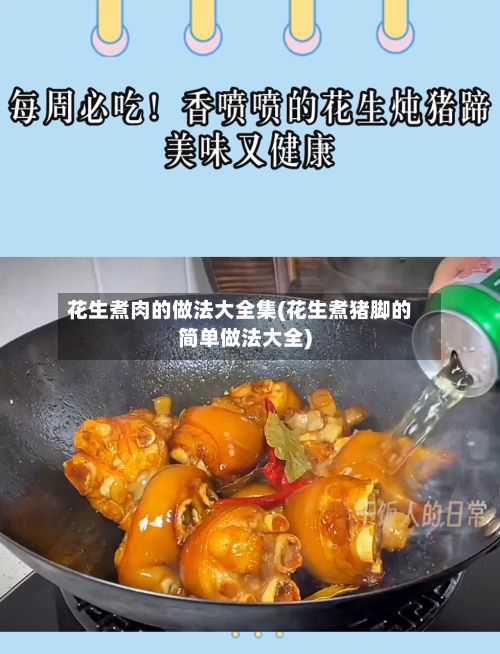 花生煮肉的做法大全集(花生煮猪脚的简单做法大全)