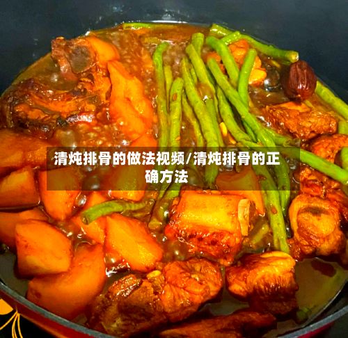清炖排骨的做法视频/清炖排骨的正确方法