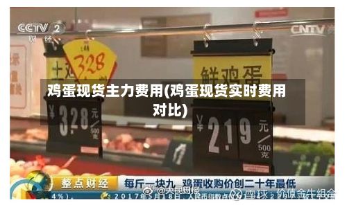 鸡蛋现货主力费用(鸡蛋现货实时费用对比)-第2张图片