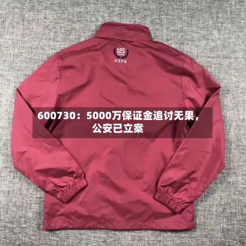 600730：5000万保证金追讨无果，公安已立案-第3张图片