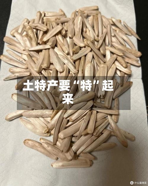 土特产要“特”起来-第2张图片