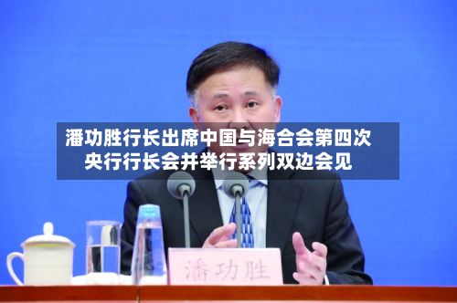 潘功胜行长出席中国与海合会第四次央行行长会并举行系列双边会见