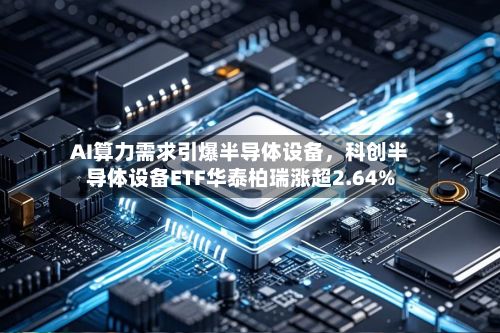 AI算力需求引爆半导体设备，科创半导体设备ETF华泰柏瑞涨超2.64%