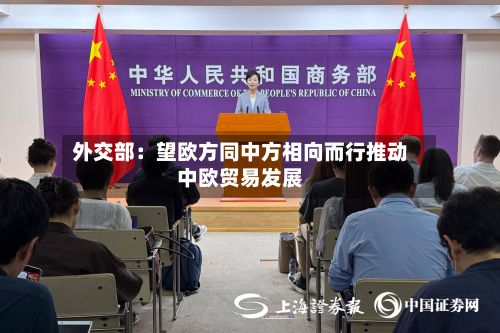 外交部：望欧方同中方相向而行推动中欧贸易发展