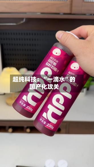 超纯科技：“一滴水	”的国产化攻关-第2张图片