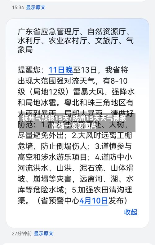 抚州气预报15天/抚州15天天气预报准确一览表图片-第2张图片