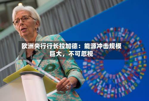欧洲央行行长拉加德：能源冲击规模巨大，不可忽视-第2张图片