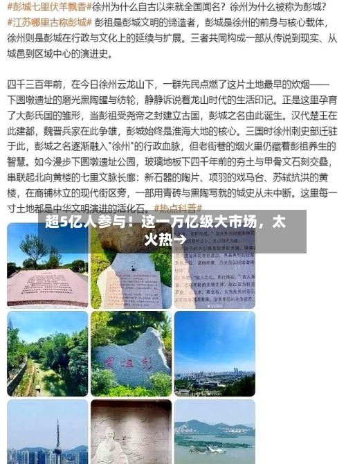 超5亿人参与！这一万亿级大市场	，太火热→-第3张图片