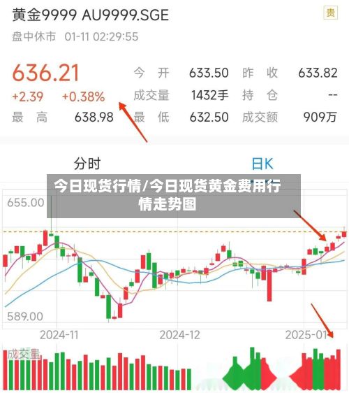 今日现货行情/今日现货黄金费用行情走势图