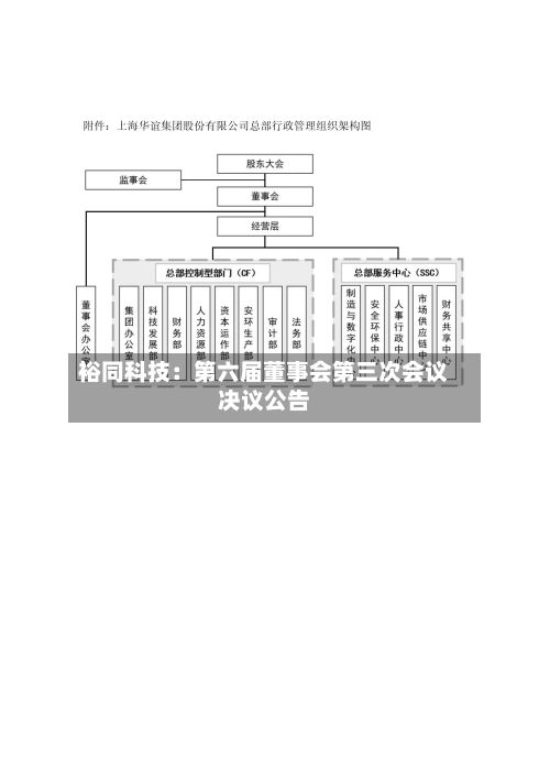 裕同科技：第六届董事会第三次会议决议公告